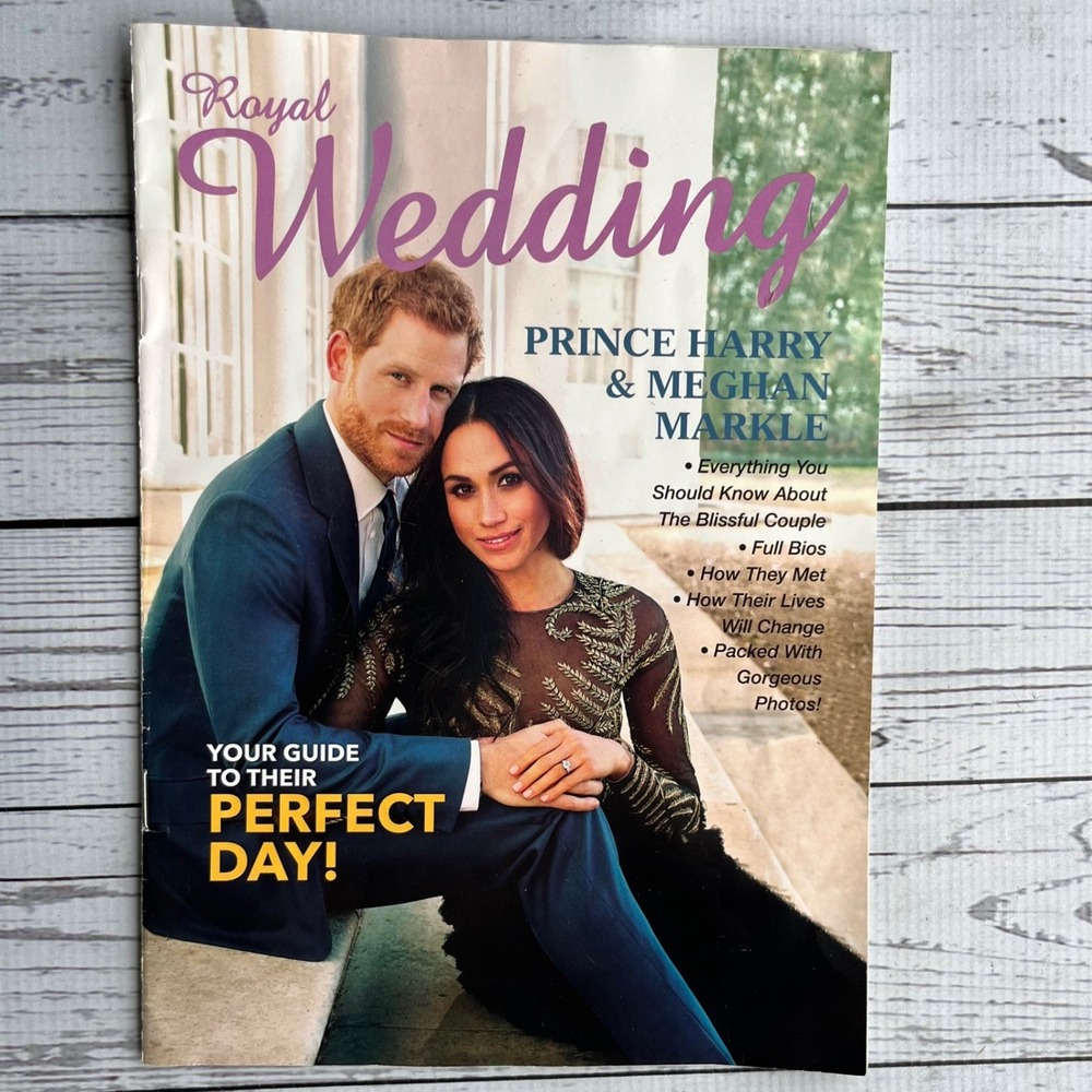 Royal Wedding‎ Prince Harry Meghan Markle Magazine Special Edition Royal Family